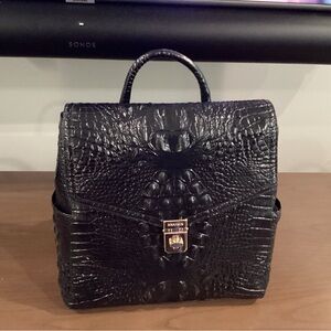 Brahmin Black Liz Backpack like new with tags.  No marks or wear inside or out.